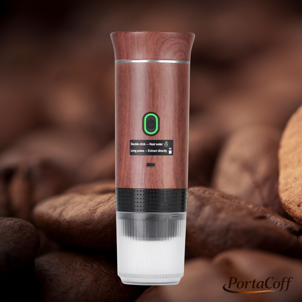 PortaCoff Wireless 3-in-1 Portable Espresso Machine